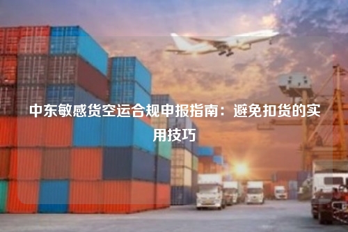 中东敏感货空运合规申报指南：避免扣货的实用技巧