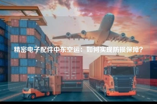 精密电子配件中东空运:如何实现防损保障?