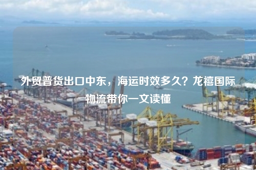 外贸普货出口中东,海运时效多久?龙禧国际物流带你一文读懂