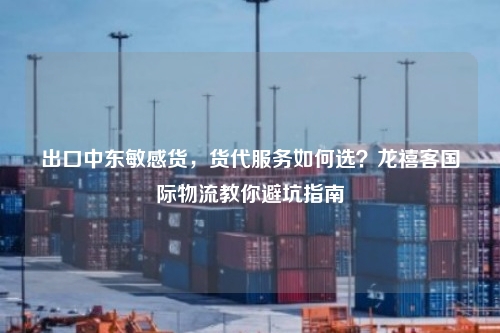 出口中东敏感货,货代服务如何选?龙禧客国际物流教你避坑指南