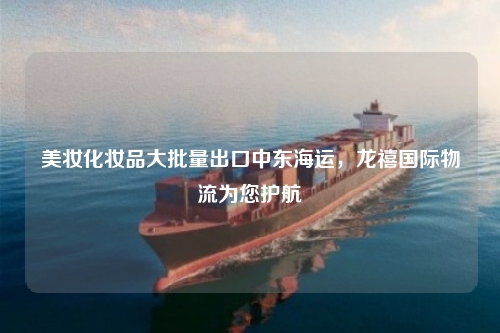 美妆化妆品大批量出口中东海运,龙禧国际物流为您护航