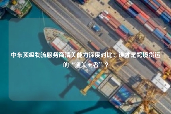 中东顶级物流服务商清关能力深度对比:谁才是跨境货运的“通关王者”?