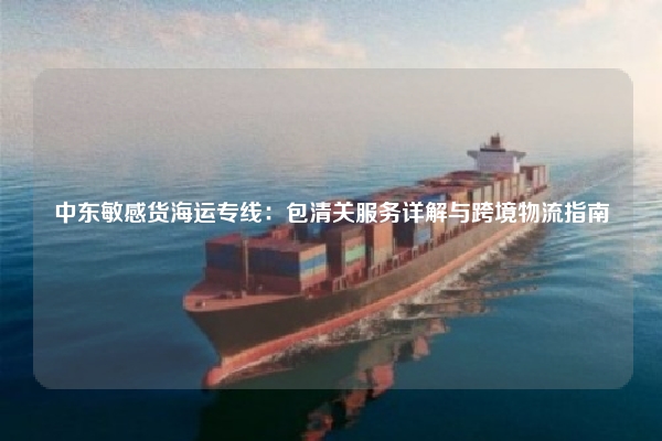 中东敏感货海运专线:包清关服务详解与跨境物流指南