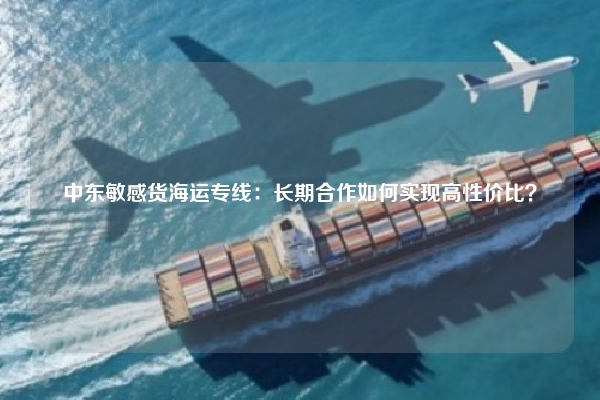 中东敏感货海运专线：长期合作如何实现高性价比？