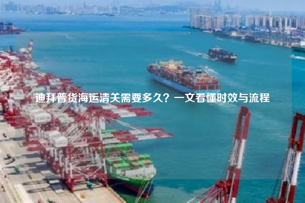迪拜普货海运清关需要多久？一文看懂时效与流程
