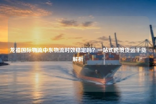 龙禧国际物流中东物流时效稳定吗？一站式跨境货运干货解析