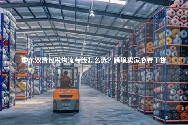 中东双清包税物流专线怎么选？跨境卖家必看干货